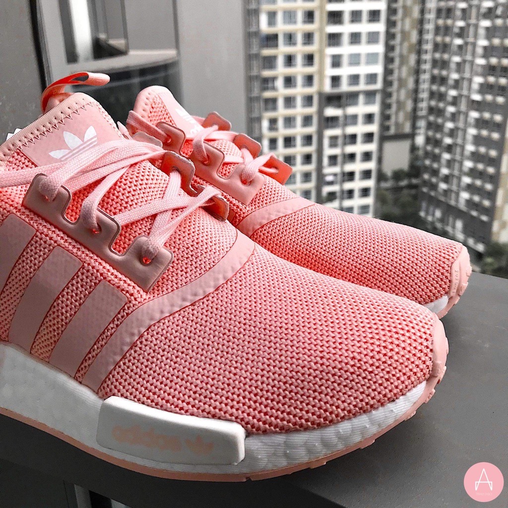 Ee6682] K Adidas Nmd R1 Pink Trạm Tabo