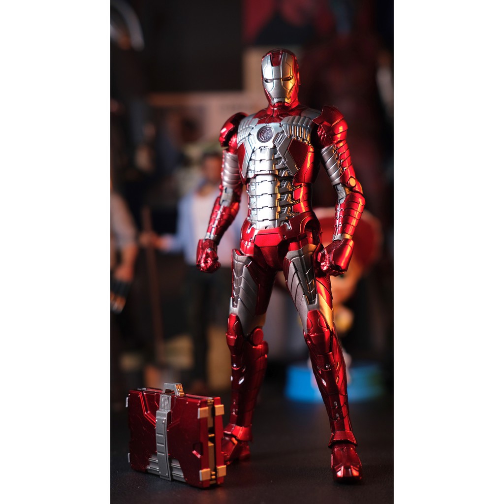 Hàng Có Sẵn] Mô Hình Iron Man Mark V (Mk5) Zd Toys Chính Hãng | Shopee Việt  Nam