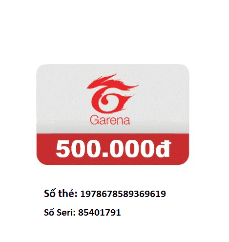 Ảnh Thẻ Garena 500K 200K 100K 50K ❤️️Card Garena Chưa Nạp