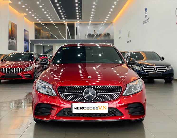 Hàng Siêu Hot Mercedes C300 Amg 2019 Màu Đỏ Nội Thất Nâu Thể Thao, Mạnh Mẽ  - Mua & Bán Xe Mercedes Mới Và Đã Qua Sử Dụng