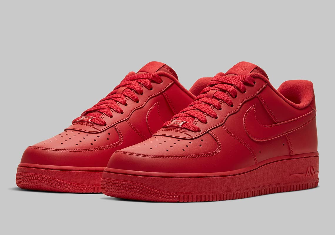 Nike Air Force 1 University Red Cw6999-600 Release Info | Sneakernews.Com