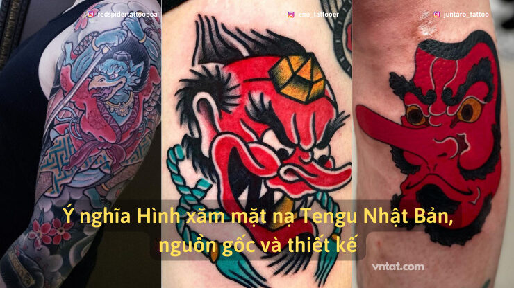 Ý Nghĩa Hình Xăm Mặt Nạ Tengu Nhật Bản, Nguồn Gốc Và Thiết Kế