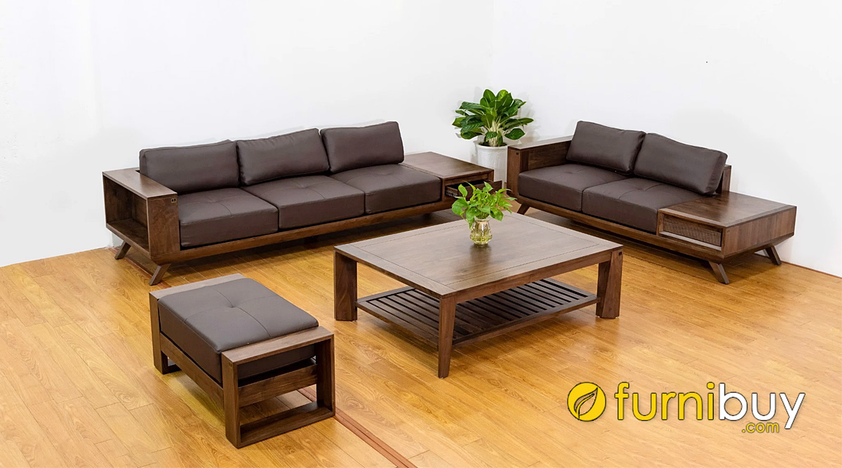 Ghế Sofa Gỗ Có Nệm Mút - Sức Hút Và Sự Tiện Nghi