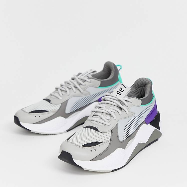 Puma Rs-X Tracks Trainers In Grey | Asos
