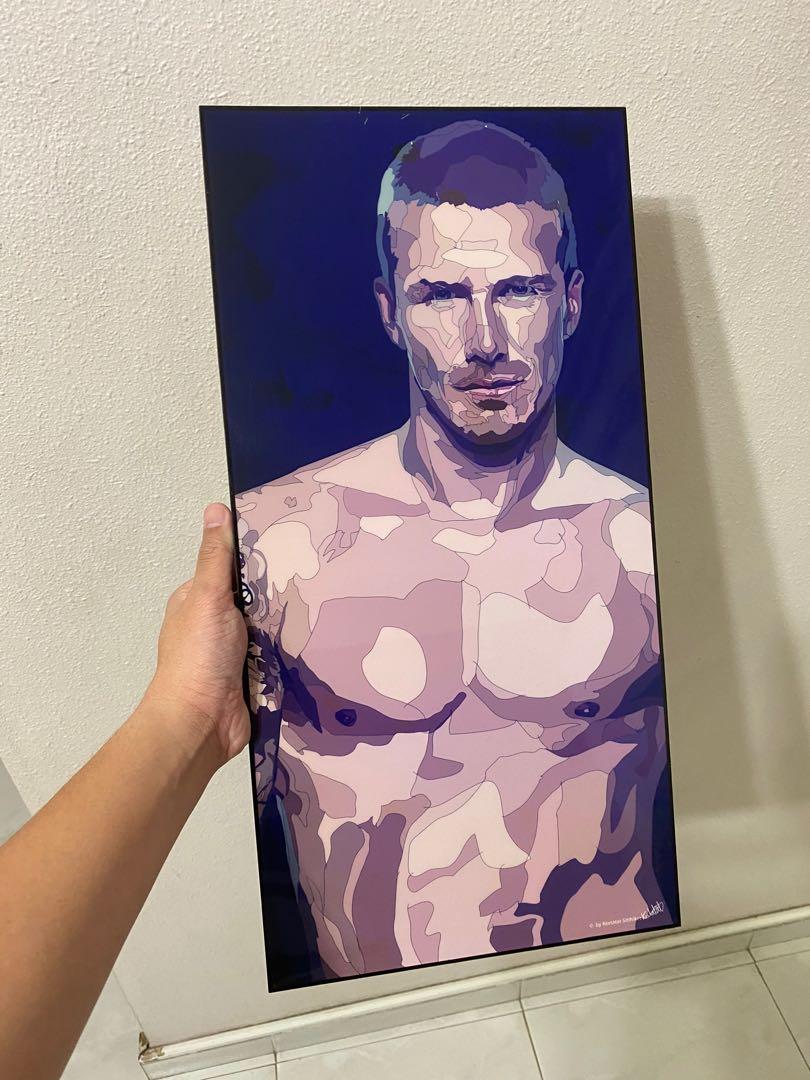  Each Cheap Pop Art Pieces: Beckham, Rooney, Mr Bean, Many Other  Footballers, Hobbies & Toys, Stationery & Craft, Craft Supplies & Tools On  Carousell