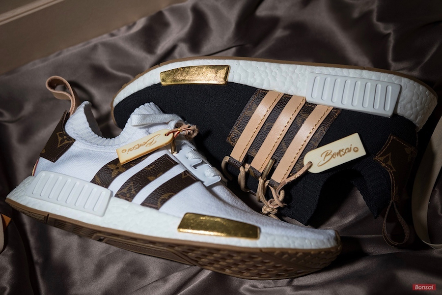 These Adidas Nmd Louis Vuitton Customs Belong To Craig David •  Kicksonfire.Com