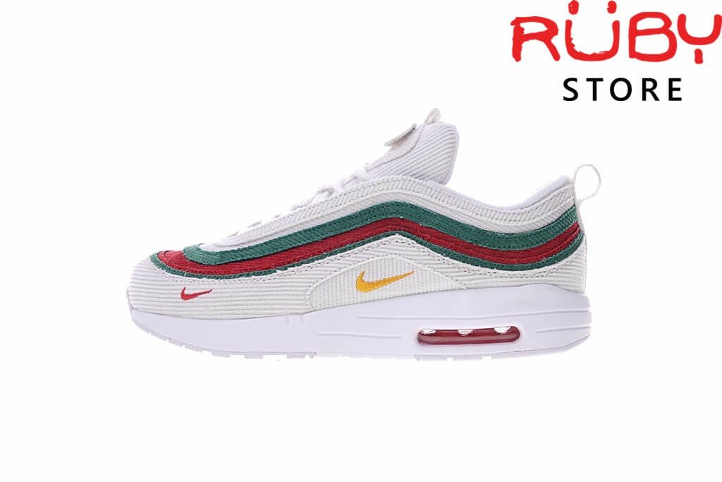 Giày Nike Airmax 1/97 Sean Wotherspoon X Gucci (White) Replica 1:1✓