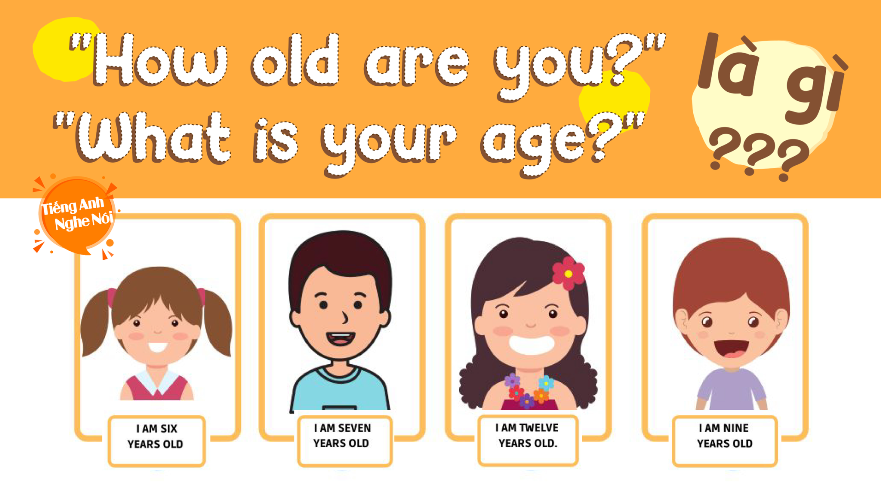 How Old Are You Là Gì? What Is Your Age Là Gì? | Tiếng Anh Nghe Nói