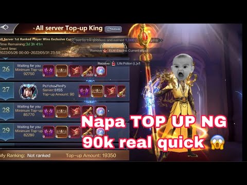 MU ORIGIN 2 | PIMP nabawasan ni BOGZ sa ladder napa TOP UP ng 90k 😱