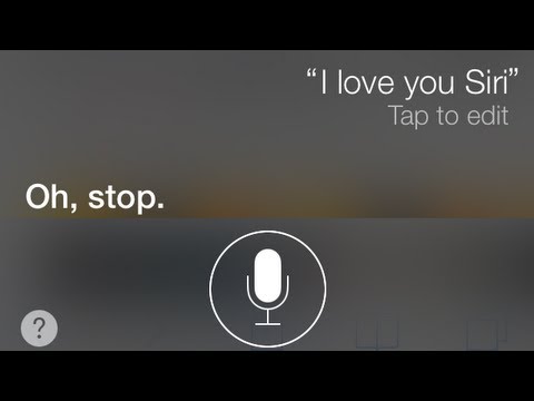 I Love Siri! - Youtube