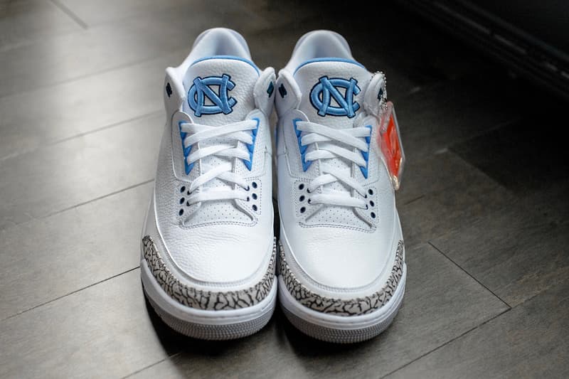 Friends & Family Air Jordan 3 Unc Detailed Look | Hypebeast