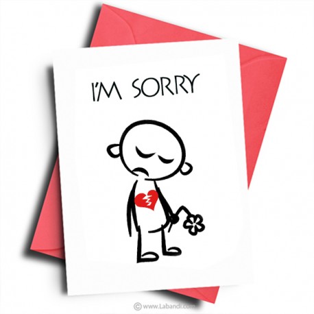 I Am Sorry Cards -09