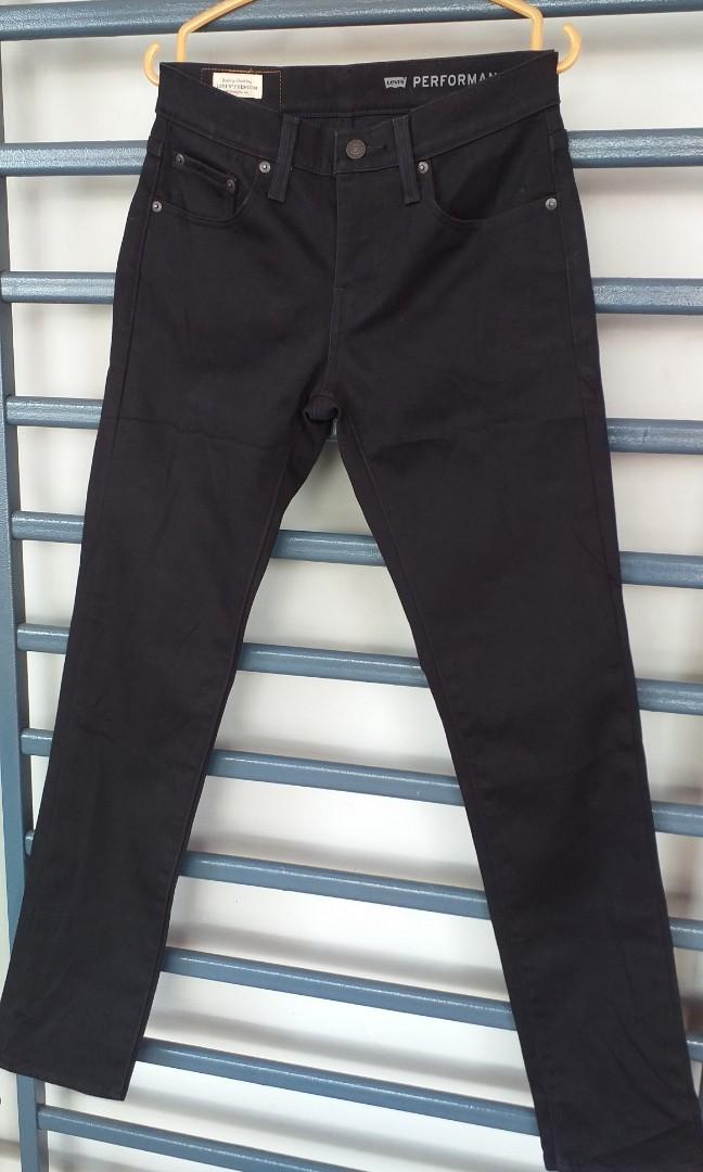 Levi'S 511 Big E Slim Fit Super Black Jeans, Men'S Fashion, Bottoms, Jeans  On Carousell