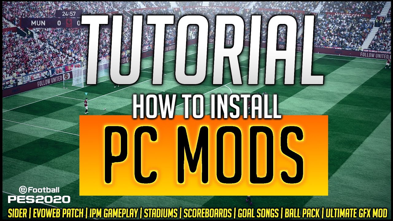 Pes 2020 Tutorial | How To Install Pc Mods - Beginners Guide -  Easy-To-Follow Steps! - Youtube