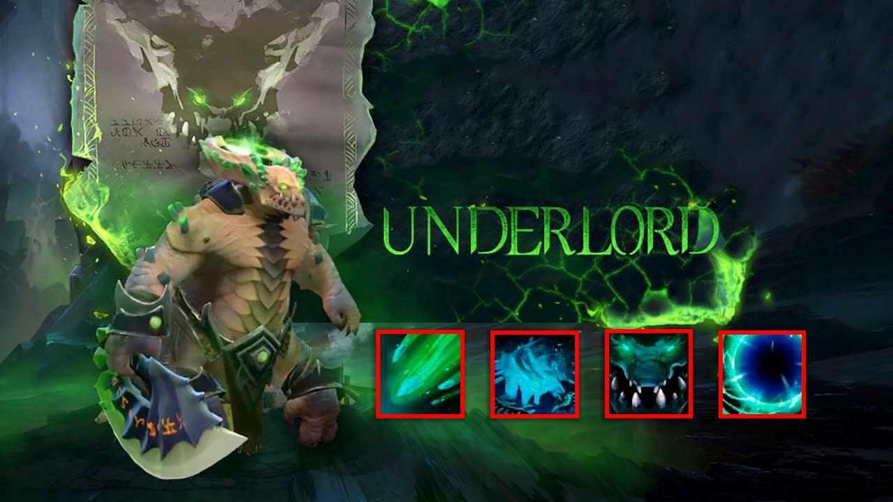 Underlord (Pit Lord) In Dota 2 !!! - Youtube