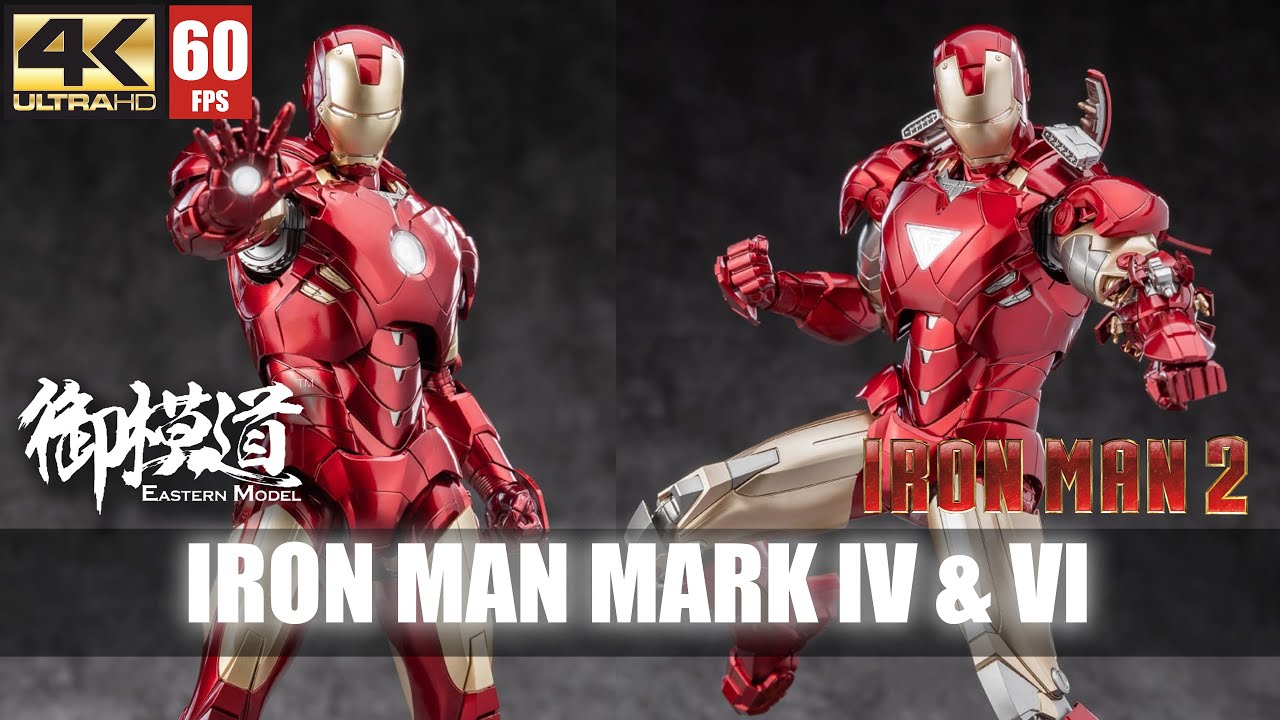 News : Eastern Model Iron Man Mark 4 Iv And 6 Vi | Mk4 | Mk6 | Morstorm |  Preview - Youtube