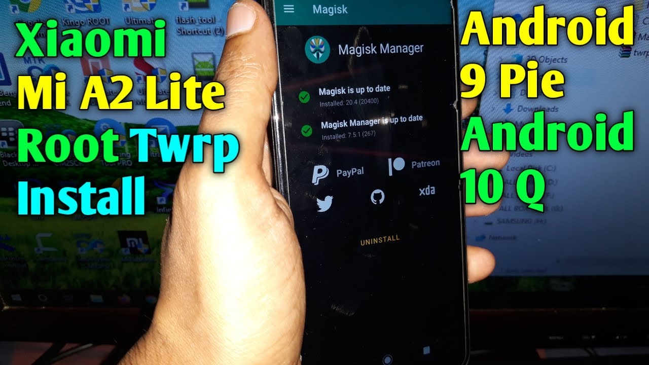 How To Root Twrp Install Xiaomi Mi A2 Lite | Root Twrp Install Xiaomi Mi A2  Lite Android 9 Pie 2020 - Youtube