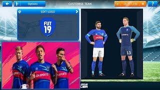How To Import Fifa Ultimate Team 2019 (Fut 19) Kits & Logos In Dream League  Soccer 2019 - Youtube