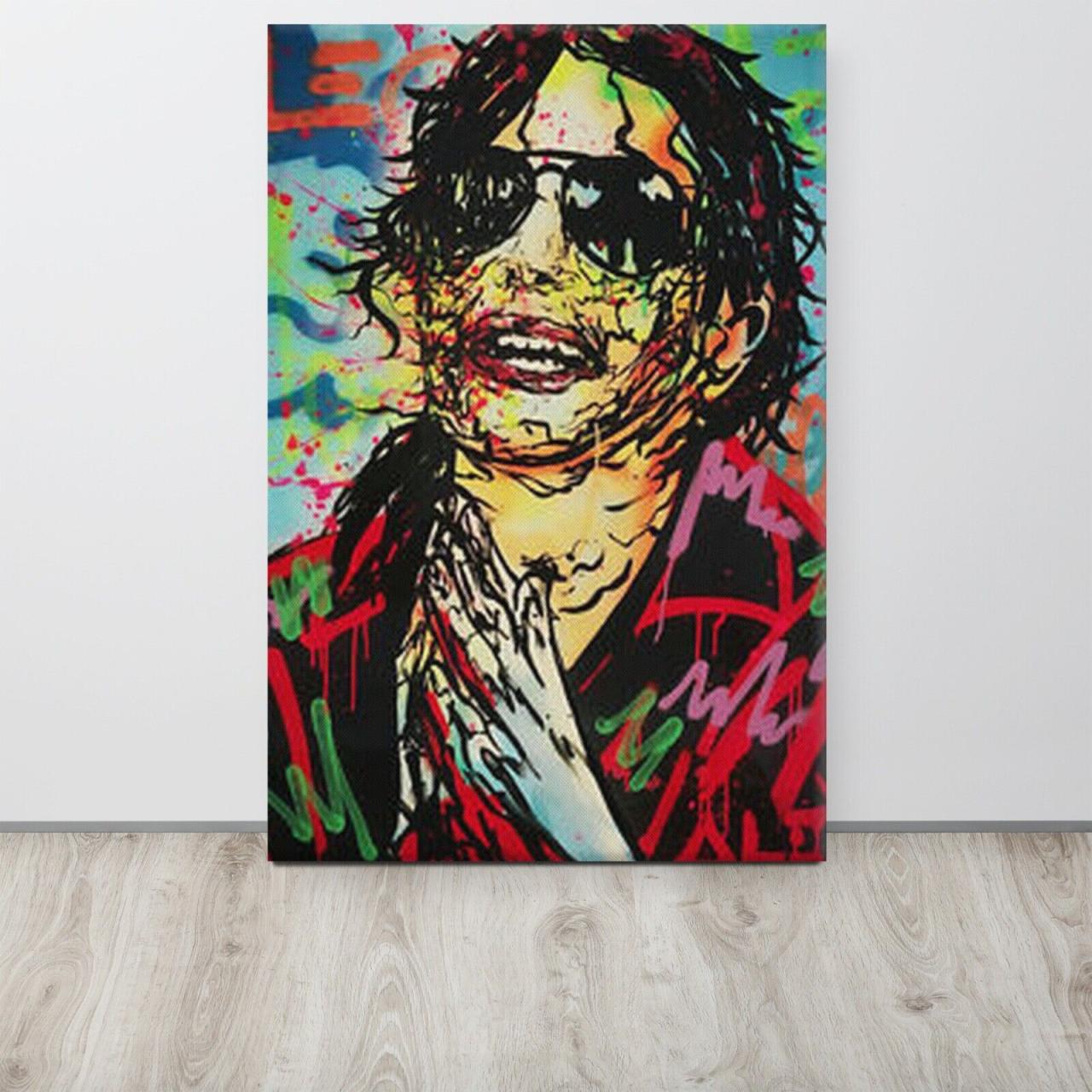 Alec Monopoly Canvas Michael Jackson Modern Art King Of Pop Framed Wall Art  | Ebay