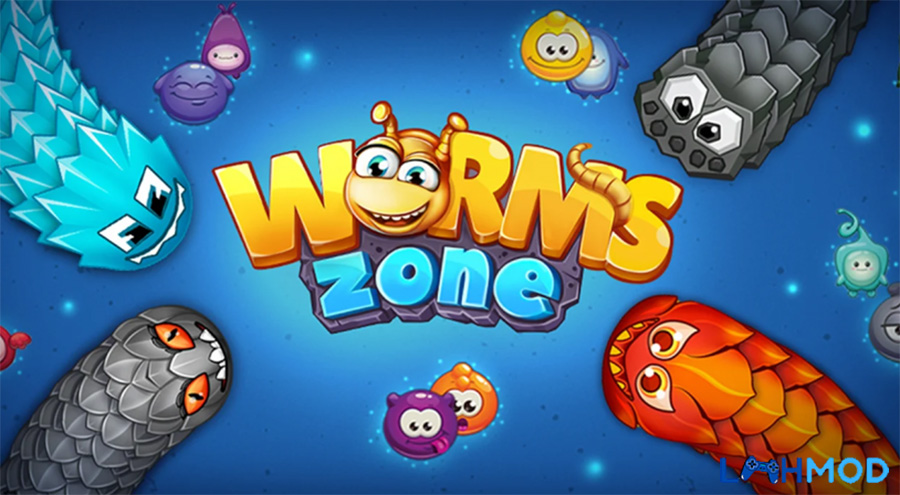 Tải Worms Zone.Io Mod Apk 4.4.4 (Vô Hạn Tiền, Mở Khóa Skins)
