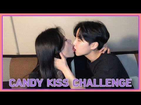 (Eng) The Candy Kiss Challenge l lesbian couple korean