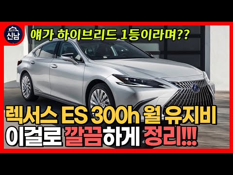 렉서스 ES300h!! 국내시장 하이브리드 1위 한다는 차는 월 유지비 얼마나 할까?? 할부, 리스, 렌트 월유지비 알기쉽게 한방에 정리해드립니다!!