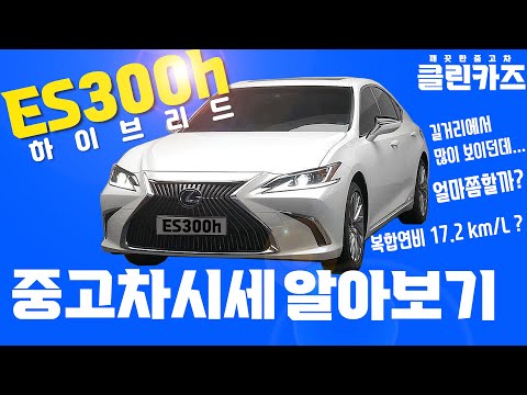 렉서스 ES300h 하이브리드 중고차시세 중고차가격 추천 알아보기