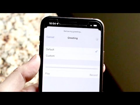 How To Change Voicemail On iPhone! (2022)