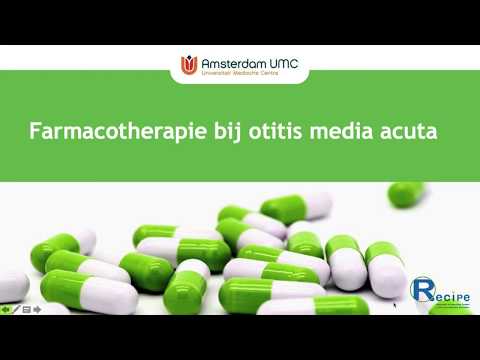 Farmacotherapie bij otitis media acute