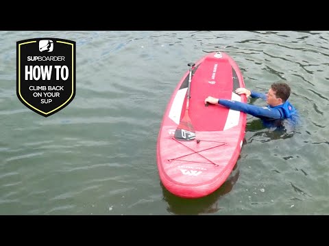 Tips To Climb Back Onto Your SUP / SUPboarder How To