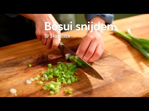 Bosui (en lente-ui) snijden | How to | Allerhande