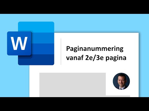 Word paginanummering vanaf derde pagina - automatische paginanummering in Word vanaf latere pagina