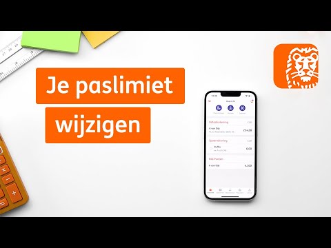 Paslimiet wijzigen | Digitaal Bankieren: Hoe werkt dat? | ING