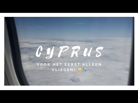 Voor het eerst alleen vliegen! ✈️💕🌴 | Cyprus vlog #1 💛 | Melody Celine vlog #112