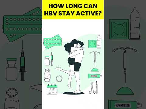 How long can HBV stay active | hepatitis b  #short