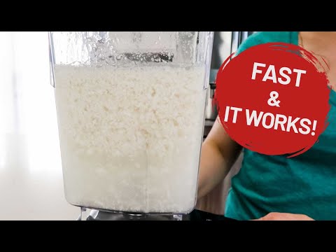 How to Make Cauliflower Rice FAST | In a Blender!