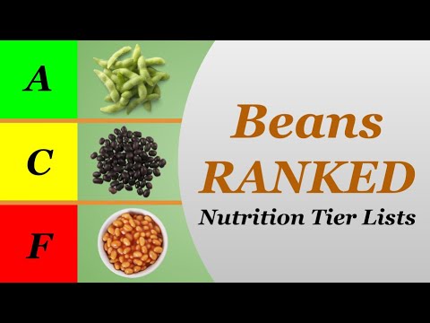 Nutrition Tier Lists: Beans