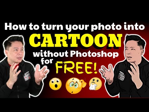 HOW TO TURN YOUR PHOTO INTO CARTOON WITHOUT PHOTOSHOP FOR FREE!