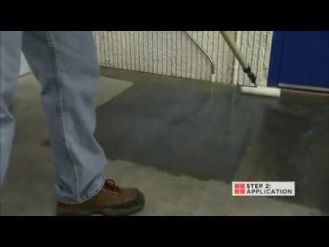 Rust-Oleum Industrial- How To Video: Sealing Dusty Concrete Floors