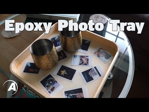 DIY Clear Coated Epoxy Photo Tray | Alumilite