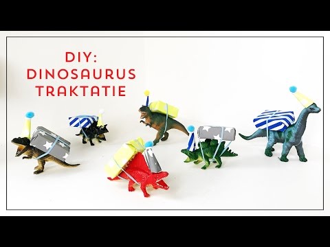 DIY: Dinosaurus traktatie