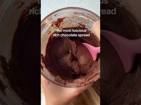 perfect vegan chocolate spread #recipe #vegan #cooking #healthyrecipe #cookingchannel