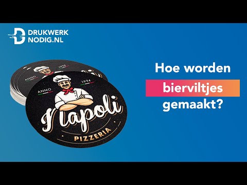 Hoe worden bierviltjes gemaakt? | Drukwerknodig