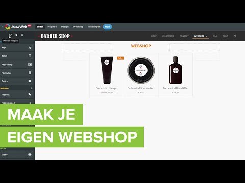 Maak je eigen webshop