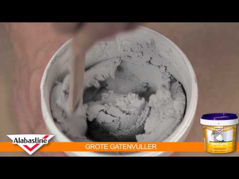 How to - Grote Gatenvuller - Alabastine