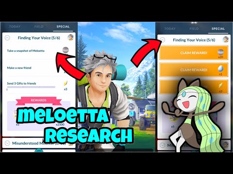 FINDING YOUR VOICE 5/6 | MELOETTA RESEARCH - POKEMON GO