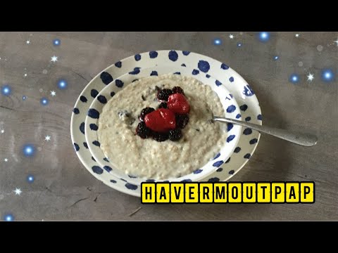 HAVERMOUTPAP MAKEN ( SIMPEL!)  - Lekker & gezond (ZONDER suiker)