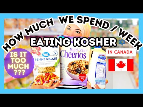 How Much Does it Really Cost Eating Kosher for a Full Week as Orthodox Jews | Is It Really too much?