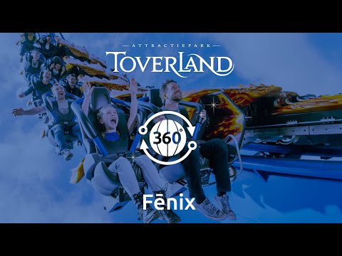 Wing coaster Fēnix - 360° Onride - Attractiepark Toverland