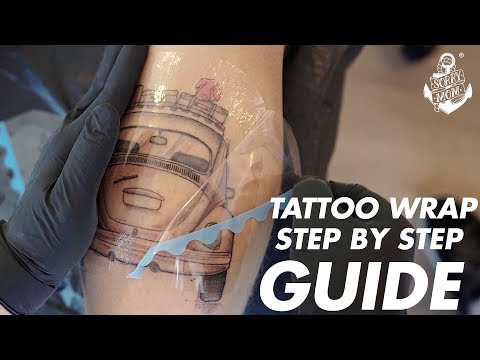 How Long Should You Keep Your Tattoo Wrapped? *Cling vs Tattoo Film* | Sorry Mom